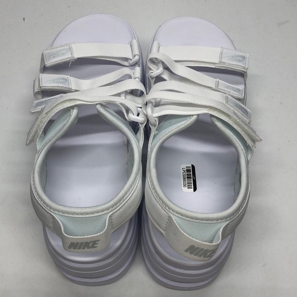 Women’s Nike Icon Classic sandal NA White DH0224-100 USED R mark inside size 9 - Picture 5 of 13